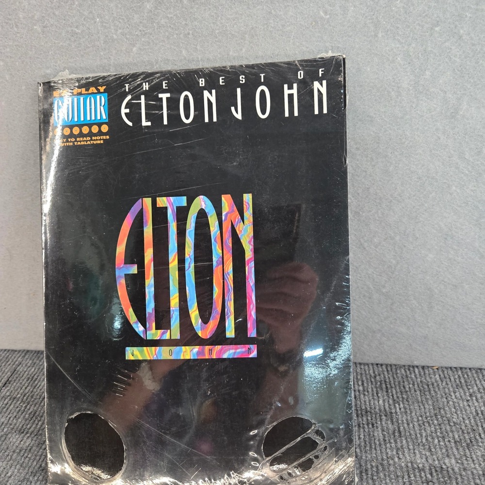 Hal Leonard‎ The Best of Elton John Easy Guitar Sealed